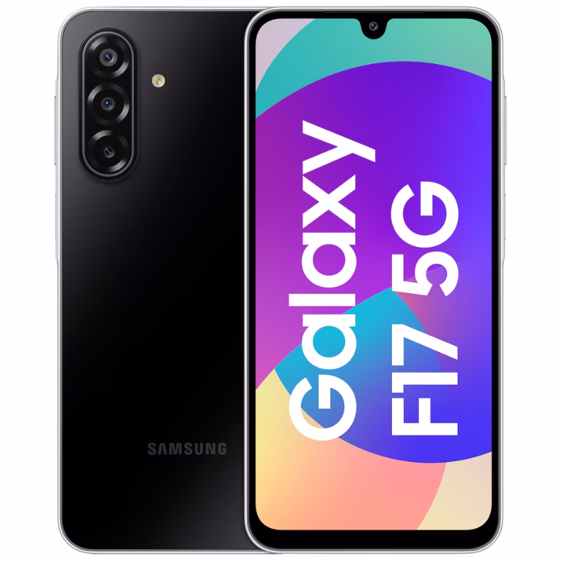 Samsung Galaxy F17 5G (4GB, 128GB, Neo Black)