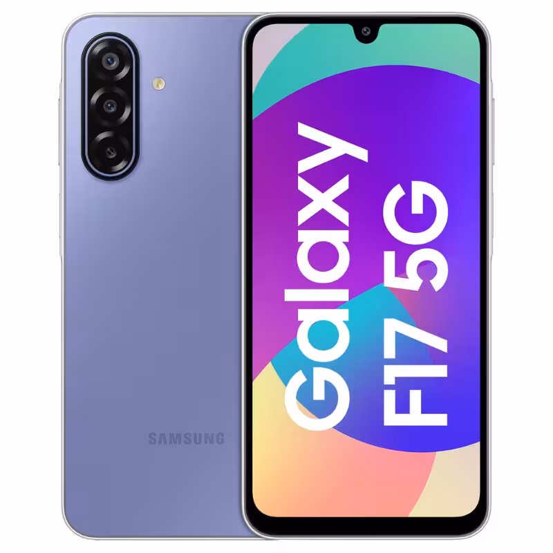 Samsung Galaxy F17 5G (4GB, 128GB, Violet Pop)